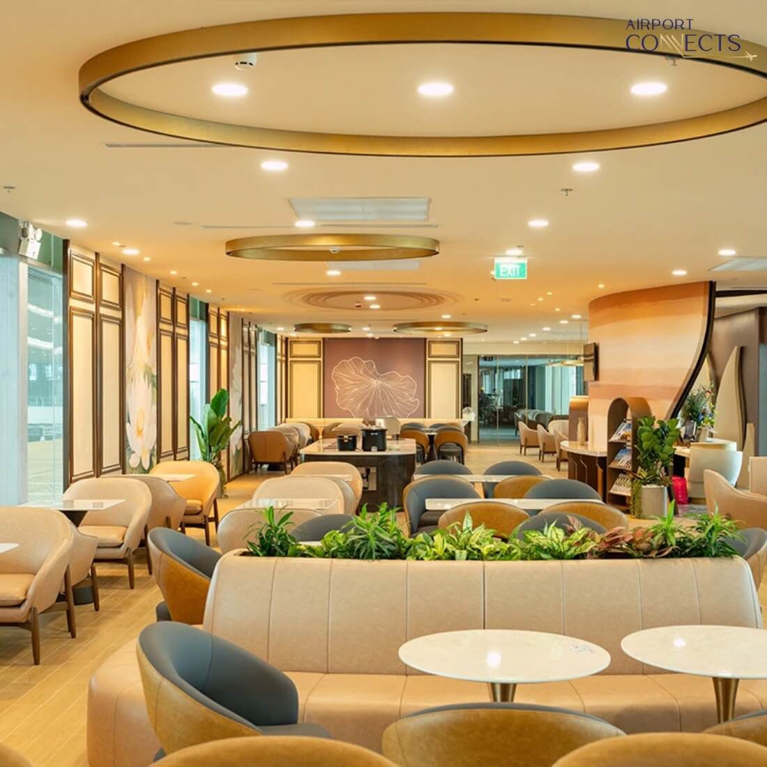 Lotus Lounge Gi&aacute; v&eacute; ph&ograve;ng chờ thương gia T&acirc;n Sơn Nhất ga quốc nội_6