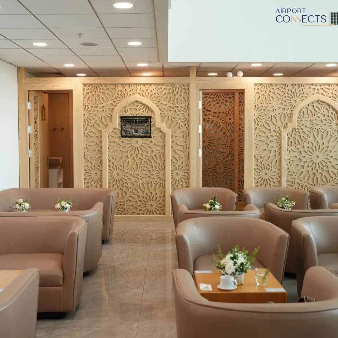Jasmine Halal Lounge Gi&aacute; v&eacute; ph&ograve;ng chờ thương gia T&acirc;n Sơn Nhất ga quốc tế_3