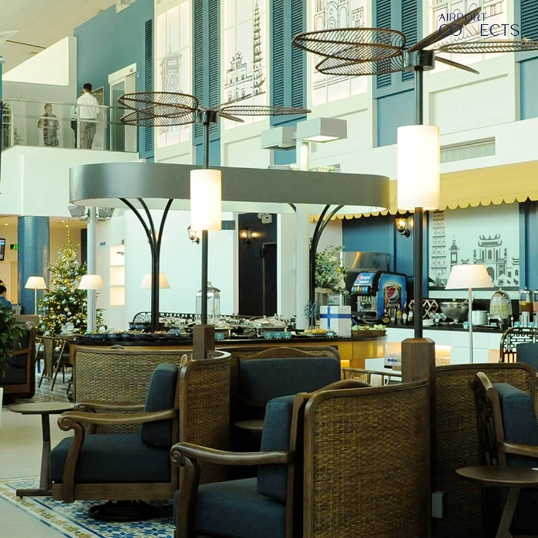 Lotus Lounge - Ph&ograve;ng chờ B&ocirc;ng Sen V&agrave;ng  Gi&aacute; v&eacute; ph&ograve;ng chờ thương gia T&acirc;n Sơn Nhất ga quốc tế_5