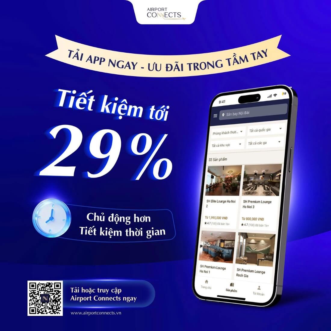 Lợi ích khi đặt dịch vụ phi hàng không qua ứng dụng Airport Connects_4 Lợi ích khi đặt dịch vụ phi hàng không qua ứng dụng Airport Connects_4