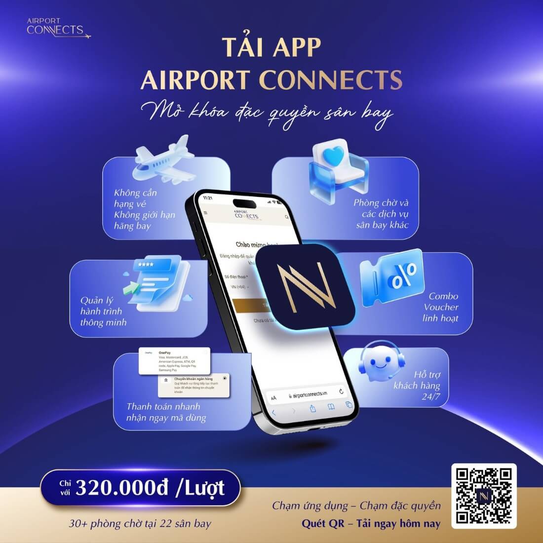 Lợi ích khi đặt dịch vụ phòng chờ sân bay qua nền tảng Airport Connects_2 Lợi ích khi đặt dịch vụ phòng chờ sân bay qua nền tảng Airport Connects_2